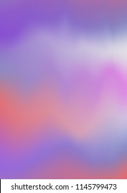 Holographic backgrounds vector Smooth multicolorful textures trendy banner design. Poster Holographic art text