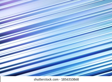 Holographic blue stripped 3d background, great design for any purposes. Modern 3d graphic geometric background. Blue metallic texture template. Vector illustration EPS10