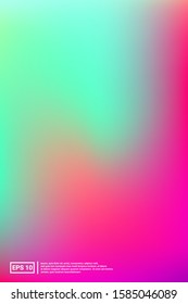 Holographic, Blur, Foil Hologram. Pastel Color. Multicolor Screen Holographic, Soft, Foil Background.  Bright, Light, Trend Gradient. For Web Applications, Mobiles, Screen Template.
