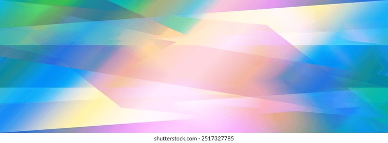 Holographic blur, natural light effect. Wrapper or background for text. 