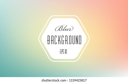 Holographic blurred abstract background. Colorful iridescent modern soft lights. Multicolor rainbow neon glow. Blur trend holography wallpaper. Fluid gradient art. For banner, poster or web design