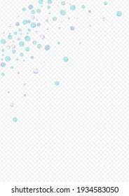 Holografische Circle Effect transparenter Hintergrund. Farbige Top-Dot-Einladung. Interdependenzhintergrund Hologram feiert Muster.