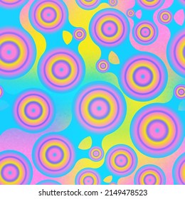 Holographic color geometric vector pattern.