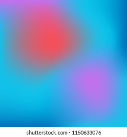 Holographic Colorful Abstract Blob Gradient Mesh Background / Texture