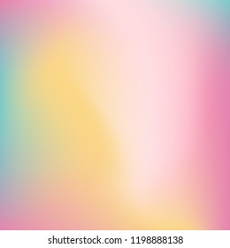 Holographic Colorful Abstract Blob Gradient Mesh Background / Texture