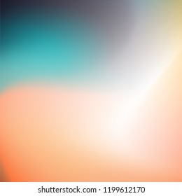 Holographic Colorful Abstract Blur Blob Gradient Mesh Background / Texture