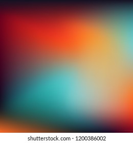 Holographic Colorful Abstract Blur Blob Gradient Mesh Background / Texture