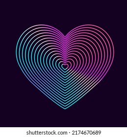 1,870 Concentric Hearts Images, Stock Photos & Vectors | Shutterstock