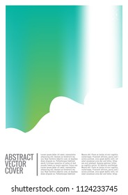Holographic cover. Iridescent geometric minimal brochure. Holo retro background. Foil simple flyer. Exotic plants backdrop. Fun fluid backdrop. Geometric retro brochure. Foil card.