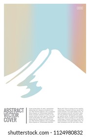 Holographic cover. Iridescent geometric minimal brochure. Holo retro background. Foil simple flyer. Exotic plants backdrop. Fun fluid backdrop. Geometric retro brochure. Foil card.