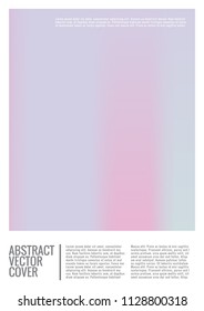 Holographic cover. Iridescent geometric minimal brochure. Holo retro background. Foil simple flyer. Exotic plants backdrop. Fun fluid backdrop. Geometric retro brochure. Foil card.