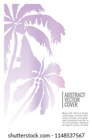 Holographic cover. Iridescent geometric minimal brochure. Holo retro background. Foil simple flyer. Exotic plants backdrop. Fun fluid backdrop. Geometric retro brochure. Foil card.