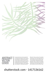 Holographic cover. Iridescent geometric minimal brochure. Holo retro background. Foil simple flyer. Exotic plants backdrop. Fun fluid backdrop. Geometric retro brochure. Foil card.