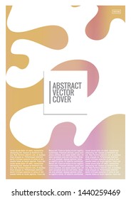 Holographic cover. Iridescent geometric minimal brochure. Holo retro background. Foil simple flyer. Exotic plants backdrop. Fun fluid backdrop. Geometric retro brochure. Foil card.