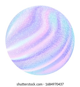 Holographic creative foil shape. Abstract banner hologram texture. Premium quality. Modern vector design.