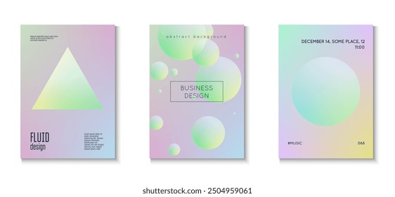 Holographic Design. Geometric Sphere Collection. Purple Abstract Set. Hologram Poster. Minimal Poster. Triangle Background. Astronaut Vibrant Banner. Violet Holographic Design