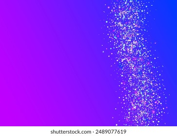 Holographic Effect. Unicorn Glitter. Light Surprise Cristals. Blue Laser Serpentine. Rainbow Background. Happy Texture. Cristal Dust. Digital Poster. Purple Holographic Effect