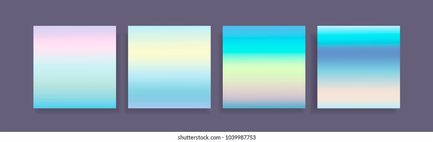 Holographic elements in the style of the eighties