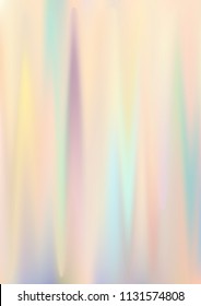 Holographic fluid colors gradient texture vector dynamic background. Vivid fluid gradient blur hologram banner. Minimal vector holographic background graphics design.
