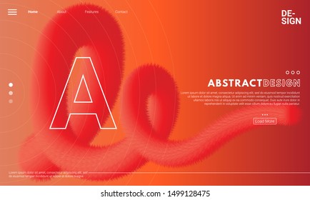 Holographic fluid set with radial circles. Geometric shapes on gradient background. Modern hipster template for poster, cover, banner, flyer, report, brochure. Minimal holographic fluid in neon colors