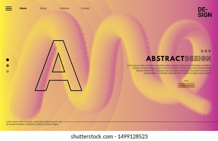Holographic fluid set with radial circles. Geometric shapes on gradient background. Modern hipster template for poster, cover, banner, flyer, report, brochure. Minimal holographic fluid in neon colors