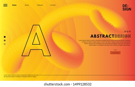 Holographic fluid set with radial circles. Geometric shapes on gradient background. Modern hipster template for poster, cover, banner, flyer, report, brochure. Minimal holographic fluid in neon colors