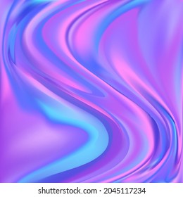 Holographic foil. Abstract wallpaper background. Hologram texture. Premium quality. Modern vector design.