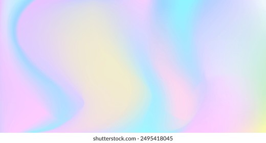 Holographic foil. Abstract wallpaper background. Hologram texture. Premium quality. Modern vector design