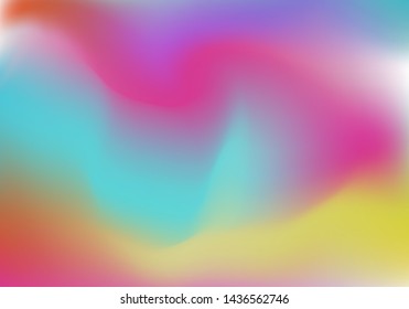 Holographic foil backgrounds set. Plastic gradient backdrop with holographic foil. 90s, 80s retro style. Pearlescent graphic template for banner, flyer, cover, mobile interface, web app.