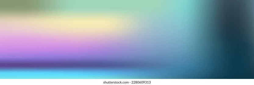 Holographic foil gradient blurred texture abstract background. Vector art colorful design