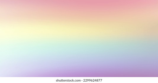 Holographic Foil. Iridescent vector background. Fantasy colorful card