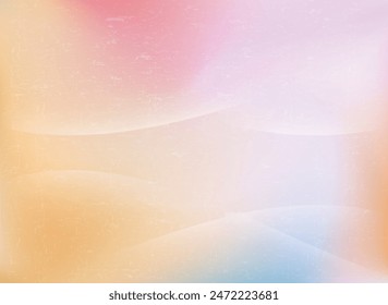 Holographic foil. Pastel rainbow gradient.  