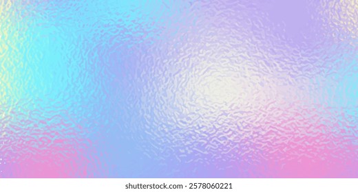 holographic foil texture, rainbow grass effect background vector