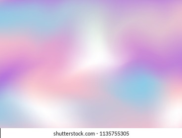 Holographic foil. Vector holographic abstract background.