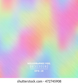 Holographic foil vector illustration 