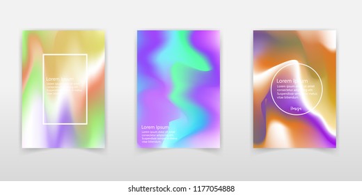 Holographic Foil. Very beautiful rainbow texture.Wonderful magic background. Fantasy colorful card. Iridescent art. Trendy punchy spectrums color.