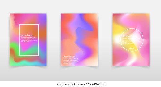 Holographic Foil. Very beautiful rainbow texture.Wonderful magic background. Fantasy colorful card. Iridescent art. Trendy punchy spectrums color.