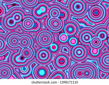 Holographic galaxy. Marble pattern. Unicorn space swirl background. Vector illustration EPS10