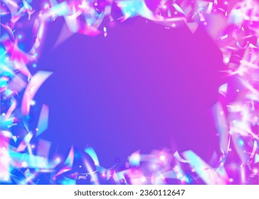 Holographic Glitter. Disco Vaporwave Sunlight. Blur Flyer. Fiesta Art. Unicorn Foil. Violet Laser Effect. Glitch Sparkles. Neon Confetti. Pink Holographic Glitter