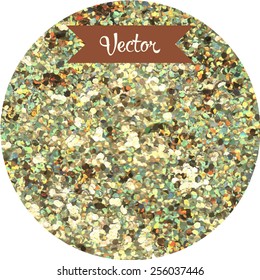Holographic glitter texture