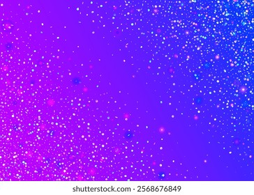 Holographic Glitter. Unicorn Sparkle. Purple Laser Paper. Digital Banner. Modern Design. Glare Surprise Backdrop. 3d Concept. Hologram Effect. Blue Holographic Glitter