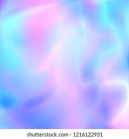 Holographic glow foil, abstract background