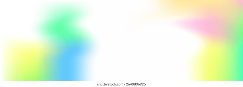 Holographic Gradient. Abstract Texture. Bright Paper. Metal Minimalist Illustration. Pop Light. Tie Dye Retro Background. Pearlescent Texture. Blur Image. Blue Holographic Gradient