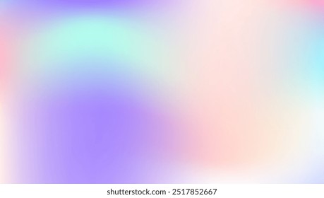 Holographic Gradient. Abstract Texture. Pearlescent Background. Shiny Pattern. Purple Retro Background. Neon Holography Template. Girlie Card. Metalic Light. Pink Holographic Gradient