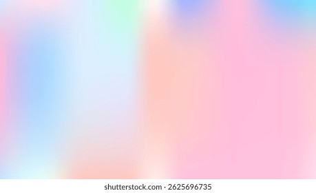 Gradiente holográfico. Textura Abstractas. Ilustración de gasolina brillante. Textura de desenfoque violeta. Tarjeta Unicornio. Brillo suave. Lámina de fantasía. Fondo del holograma. Gradiente holográfico azul
