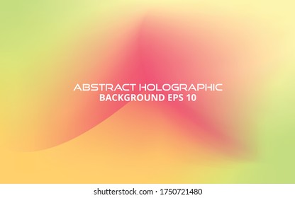 Holographic gradient backgrounds. Abstract rainbow background. Blurred colorful rainbow background. Mesh background of rainbow colors.