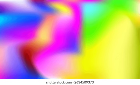 Gradiente holográfico. Brilho de Borrão. Fundo Pearlescent. Luz Fantasia. Fundo Iridescente. Papel Vintage. Fundo Neon Futurista. Textura suave azul. Gradiente holográfico roxo