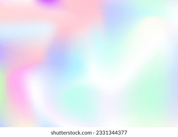 Holographic Gradient. Blur Surface. Vibrant Flyer. Hologram Texture. Pearlescent Texture. Purple Neon Background. Shiny Spectrum Brochure. Cosmos Light. Violet Holographic Gradient - Shutterstock ID 2331344377