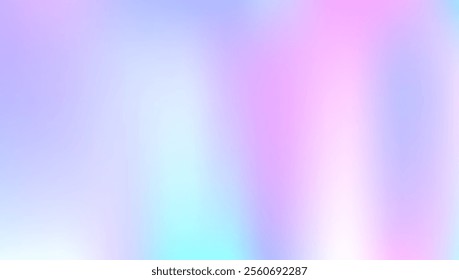 Holographic Gradient. Hologram Background. Violet Blur Texture. Trendy Paper. Iridescent Background. Shiny Glitch. Rainbow Foil. Pop Spectrum Template. Purple Holographic Gradient