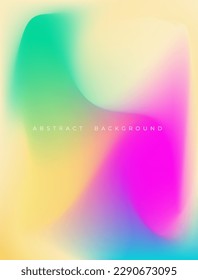 Holographic gradient iridescent aura pastel mesh background. Soft blurry pink, blue, green and yellow design for social media, web, smartphone screen, presentations, banners, posters and prints